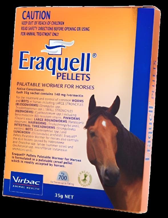 Eraquell Horse Wormer Pellets 30g Woonona Petfood & Produce