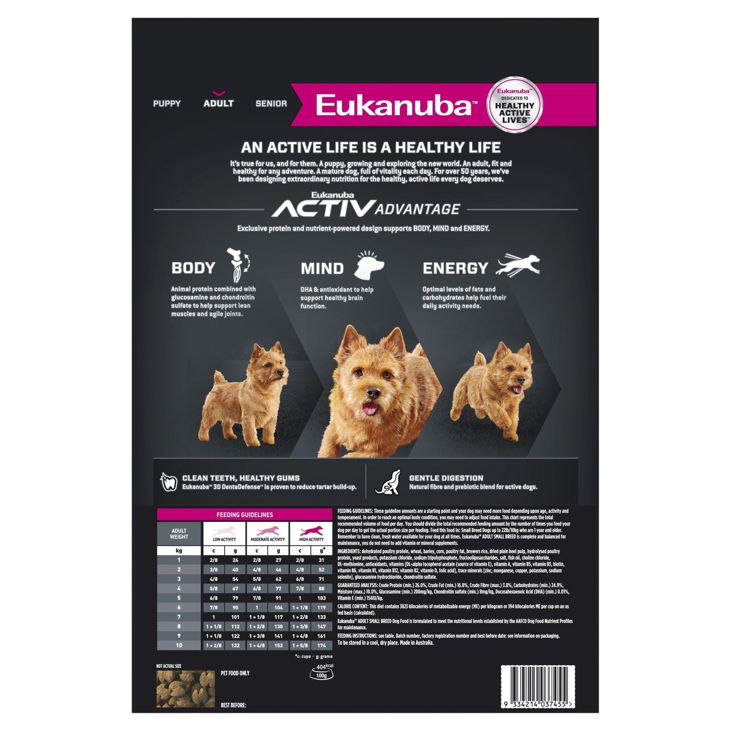 Eukanuba Dry Dog Food Adult Small Breed - Woonona Petfood & Produce