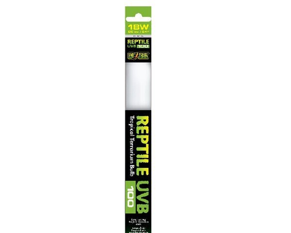 Exo Terra Reptile Light Tube UVB100 - Woonona Petfood & Produce