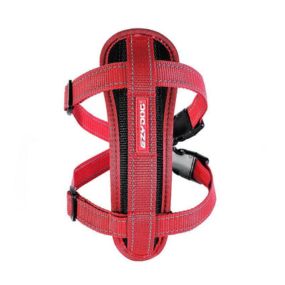 Ezydog Chest Plate Harness Red