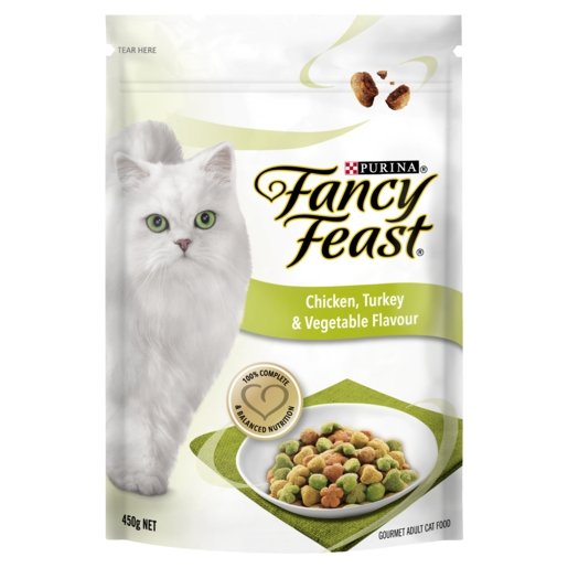 Fancy Feast Dry 450g Chick, Turk, Veg - Woonona Petfood & Produce