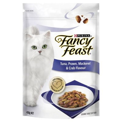 Fancy Feast Dry 450g Tuna Prawn Crab