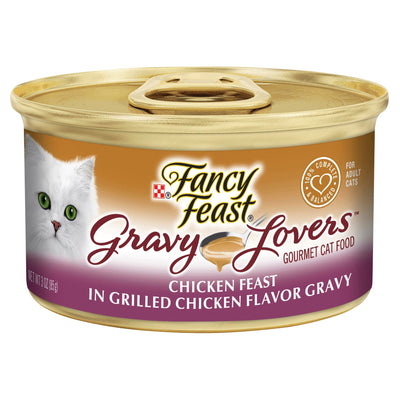 Fancy Feast Gravy Lovers Chicken Feast in Grilled Gravy 85g - Woonona Petfood & Produce
