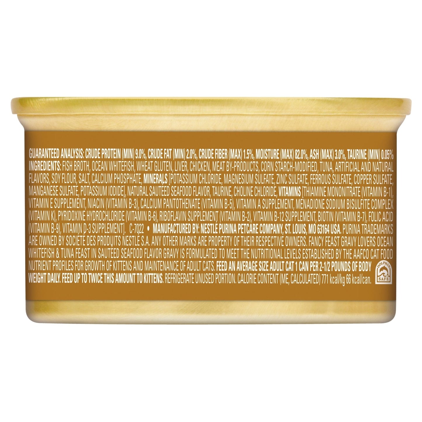 Fancy Feast Gravy Lovers Ocean Whitefish & Tuna 85g - Woonona Petfood & Produce