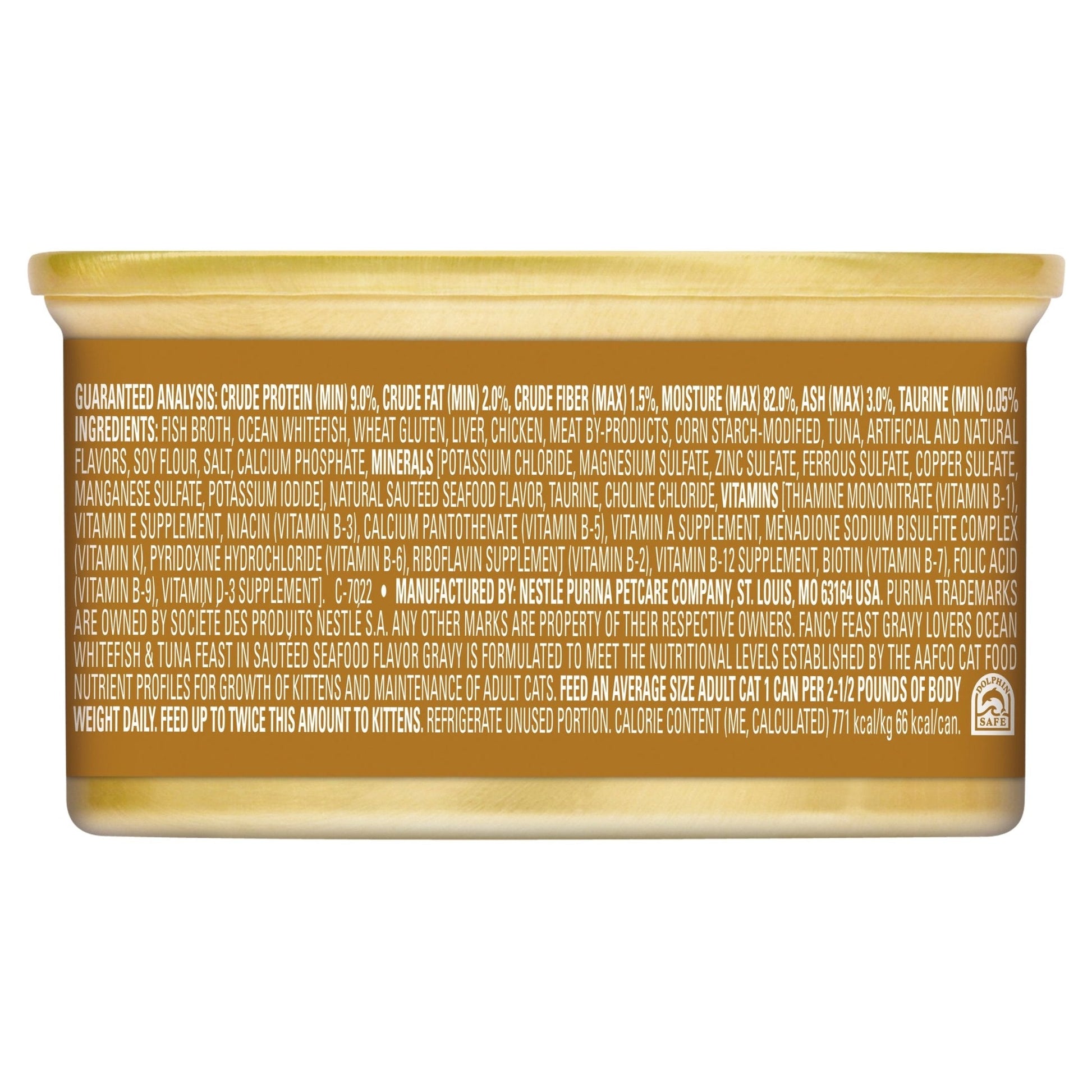 Fancy Feast Gravy Lovers Ocean Whitefish & Tuna 85g - Woonona Petfood & Produce
