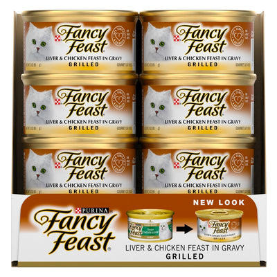 Fancy Feast Grilled Liver & Chicken Feast 85gx24