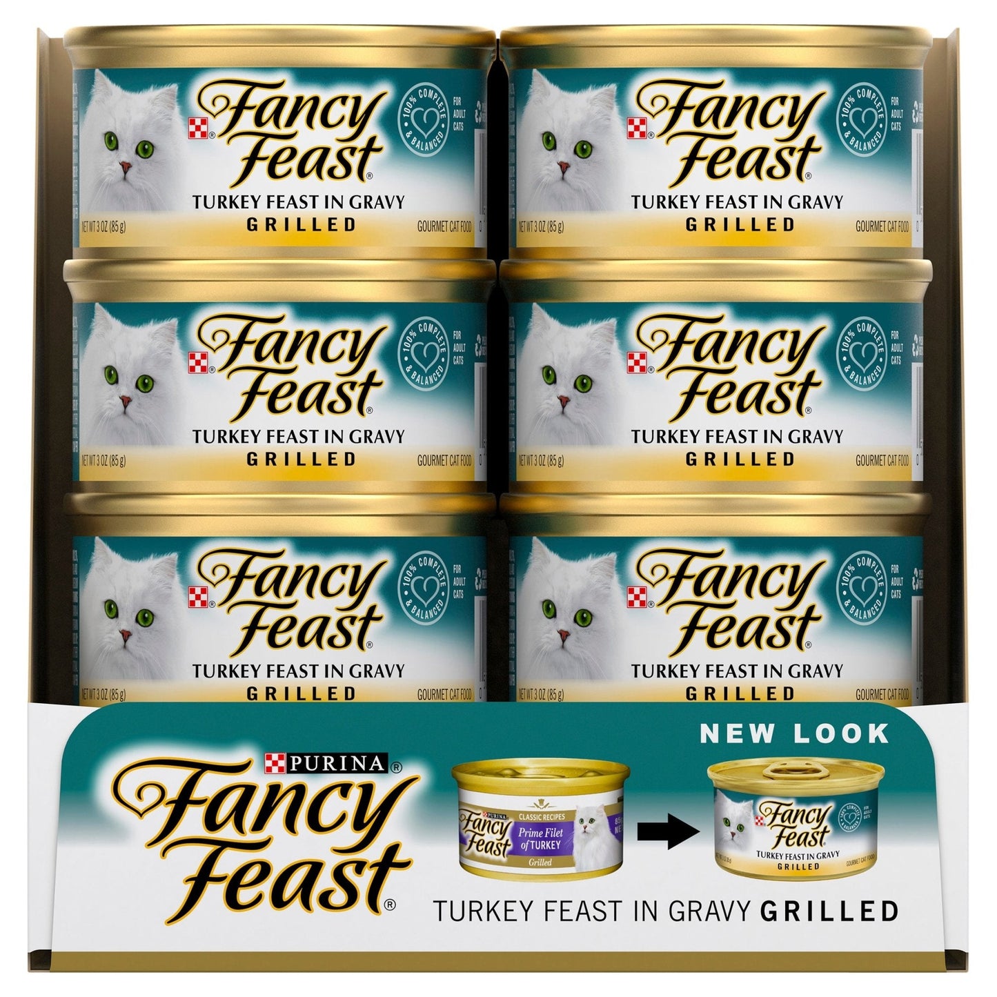 Fancy Feast Grilled Turkey in Gravy 24x85g - Woonona Petfood & Produce