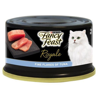 Fancy Feast Royale Tuna Flakes 24x85g - Woonona Petfood & Produce