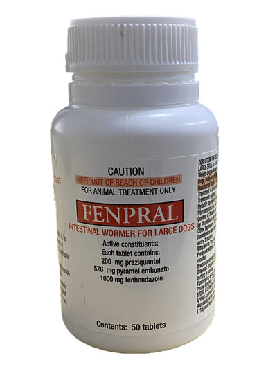 Fenpral Dog Worm Tablet 40kg