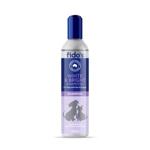 Fidos White & Bright Shampoo - Woonona Petfood & Produce