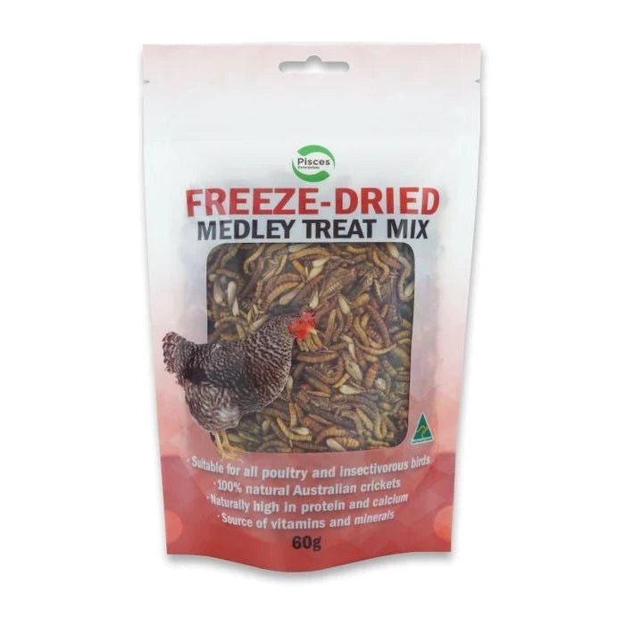 Freeze Dried Medley Mix 60g – Woonona Petfoods