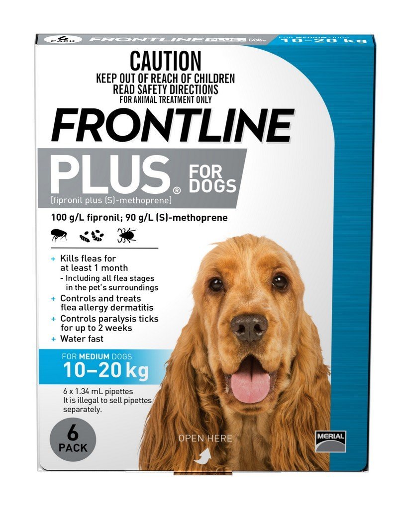 Frontline Plus 10kg-20kg - Woonona Petfood & Produce