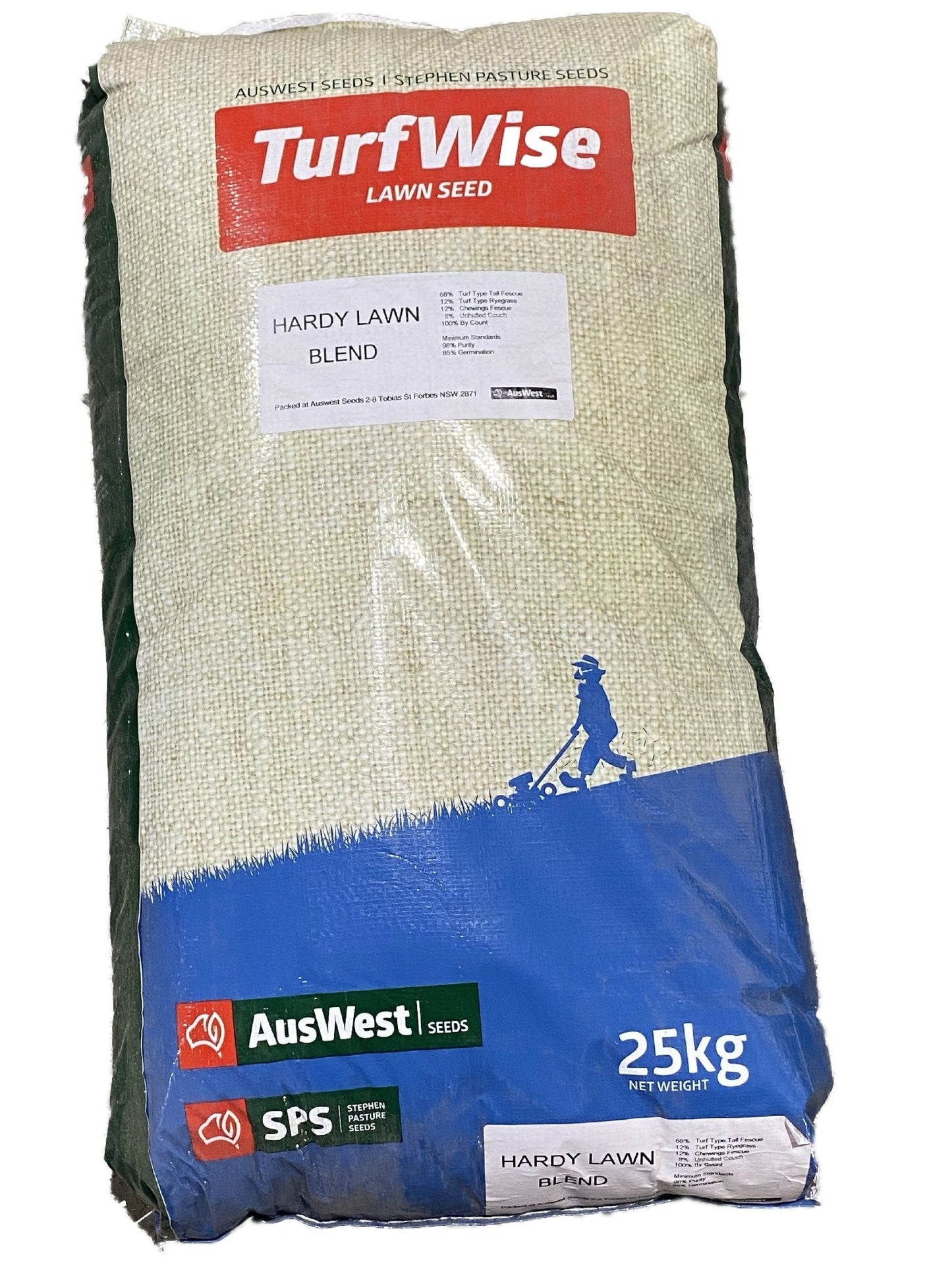 Grass Seed Hardy Lawn - Woonona Petfood & Produce