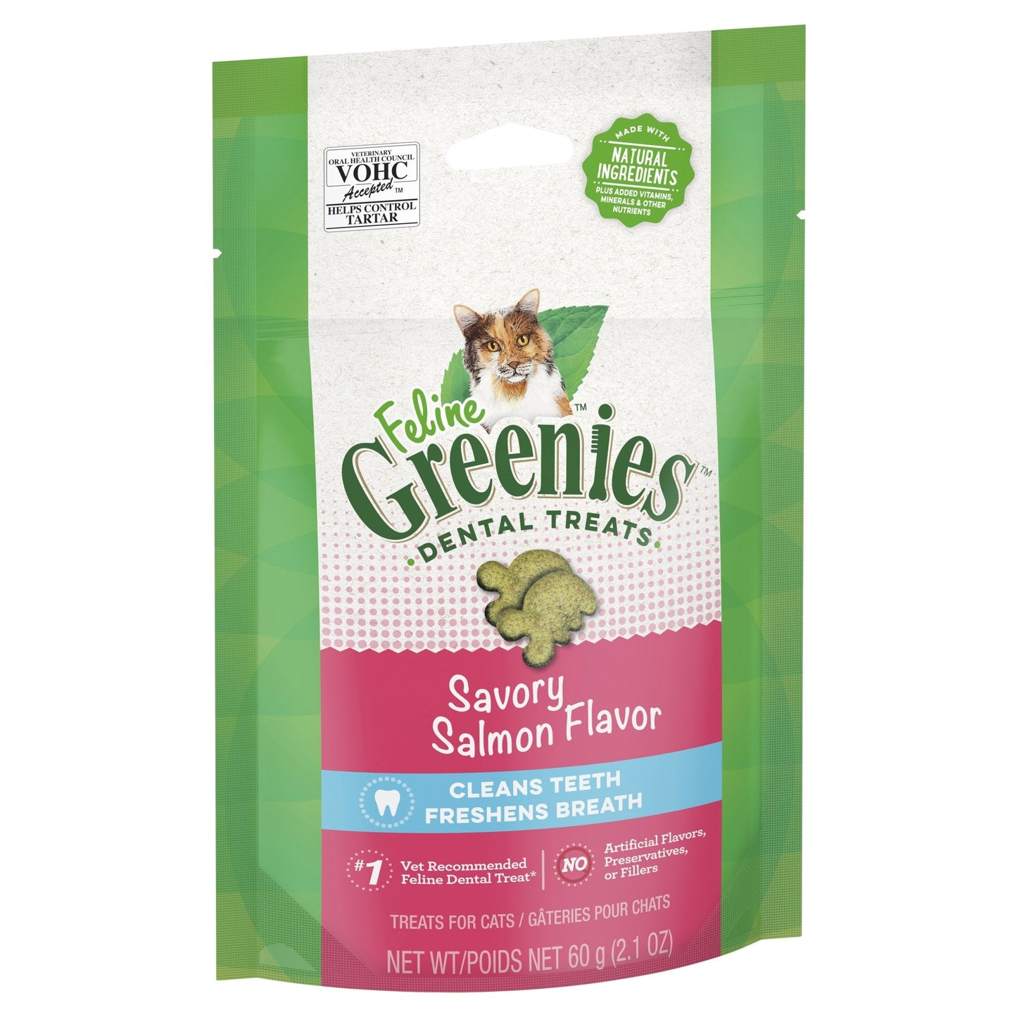 Greenies Feline Salmon 60g - Woonona Petfood & Produce