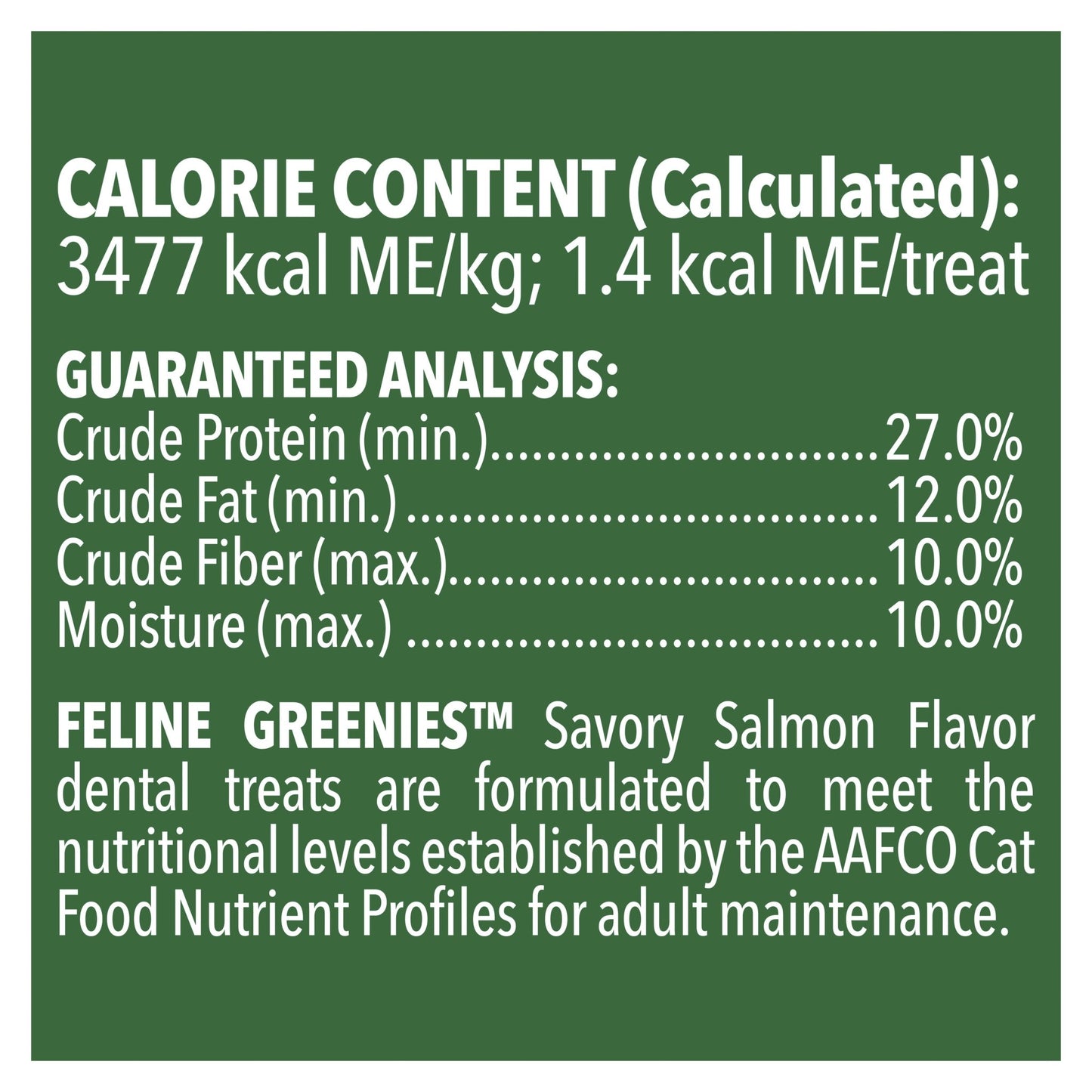 Greenies Feline Salmon 60g - Woonona Petfood & Produce