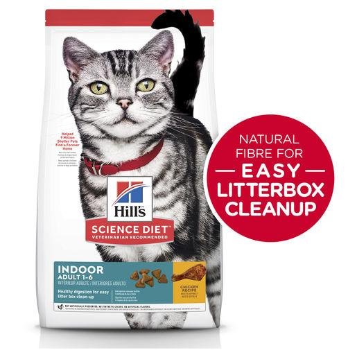 Hill's Science Diet Indoor Adult Dry Cat Food, - Woonona Petfood & Produce