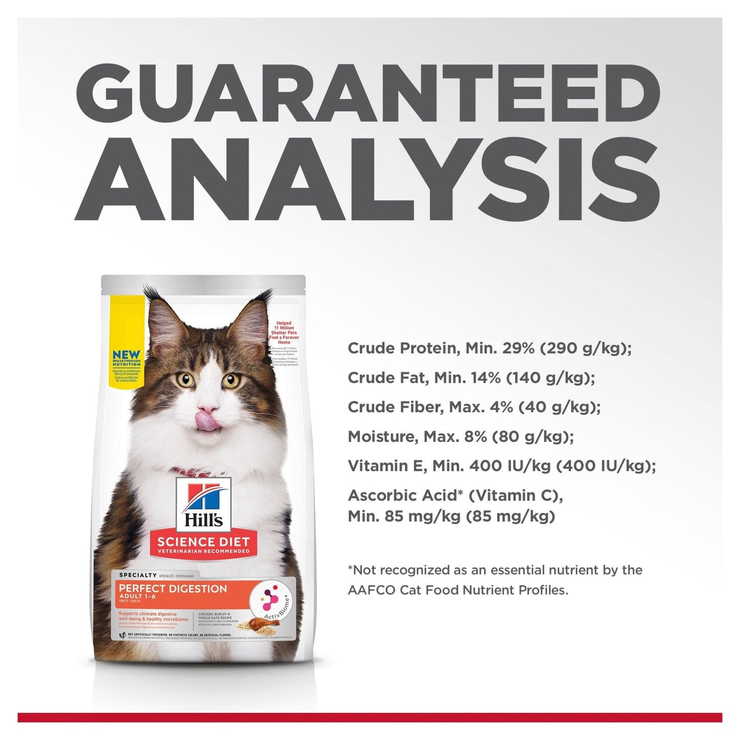 Hill's Science Diet Perfect Digestion Adult Dry Cat Food - Woonona Petfoods