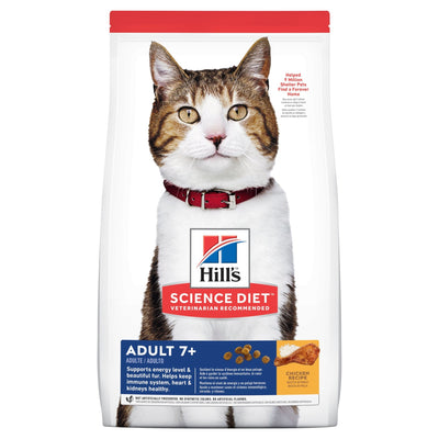 Hill's Science Diet Senior Adult 7+ Dry Cat Food - Woonona Petfood & Produce