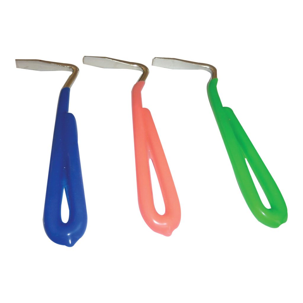 Hoof Pick Metal Vinyl Handle - Woonona Petfood & Produce