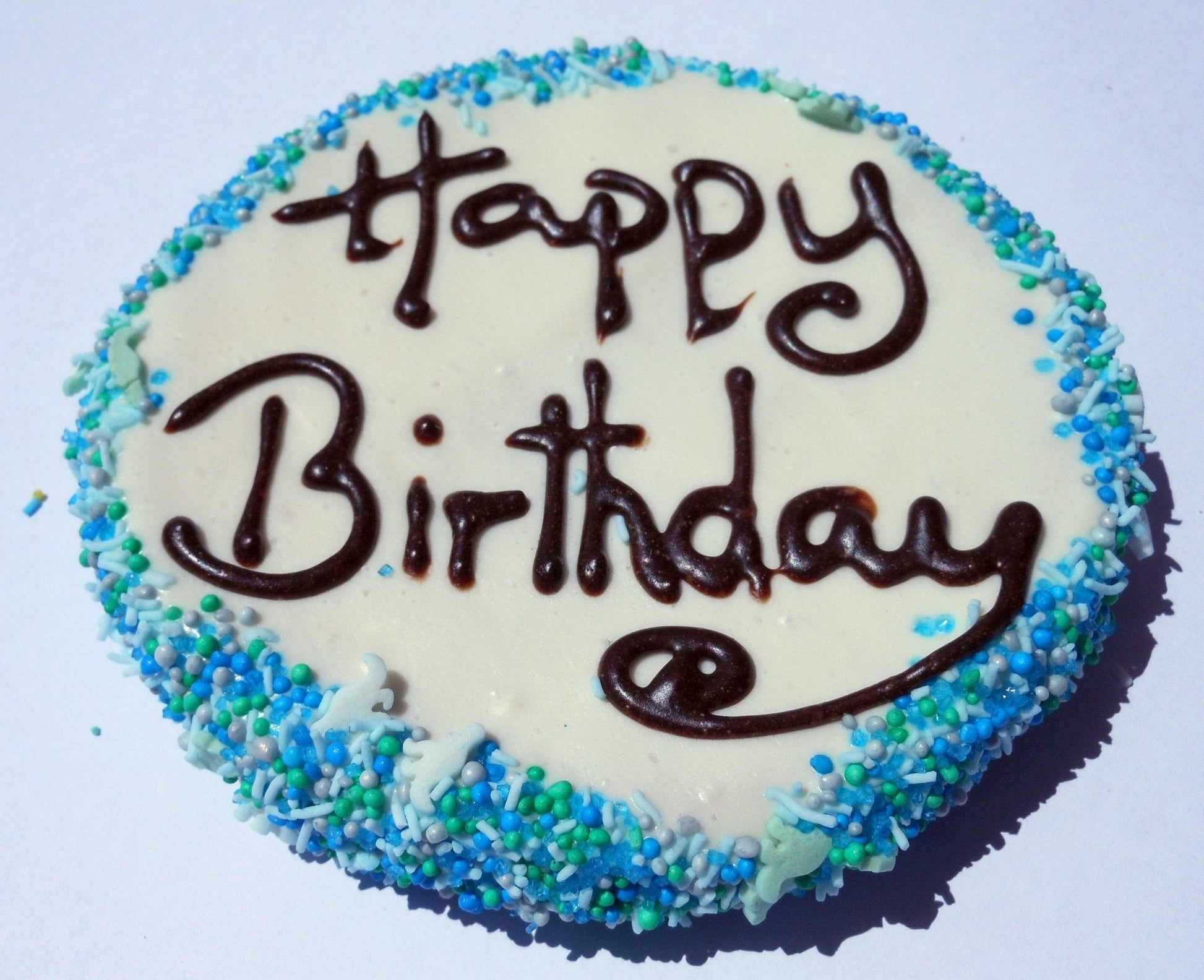 Huds & Toke Happy Birthday Cake Carob - Woonona Petfood & Produce