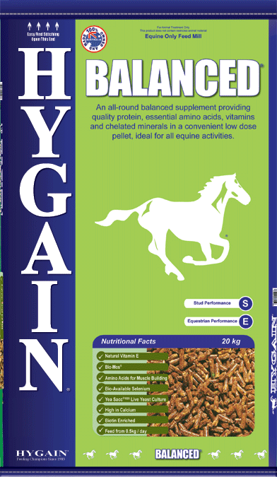 Hygain Balanced 20kg - Woonona Petfood & Produce