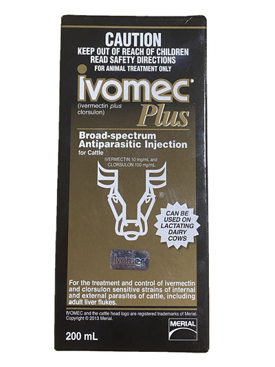 Ivomec Plus 200 Injection - Woonona Petfood & Produce