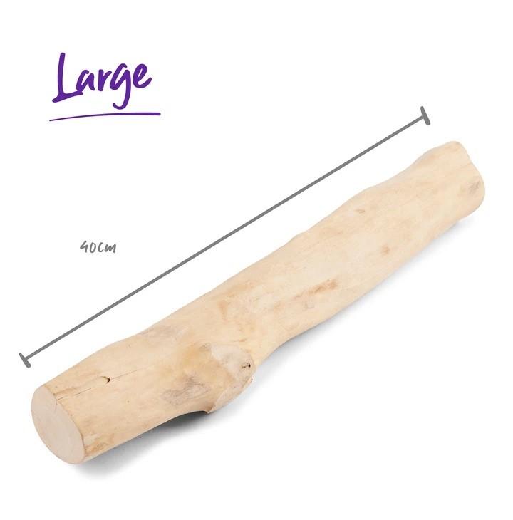 Kazoo Bird Natural Perch Large - Woonona Petfood & Produce