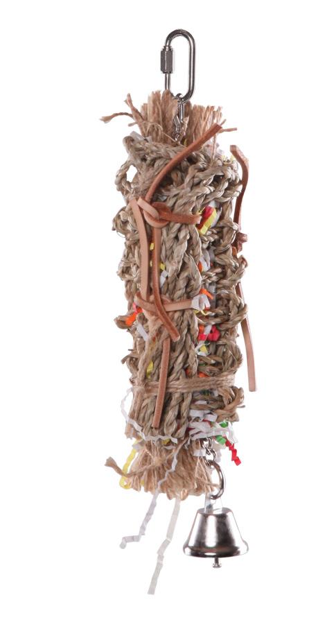 Kazoo Bird Toy Hanging Foraging Crinkle Vine Small - Woonona Petfood & Produce
