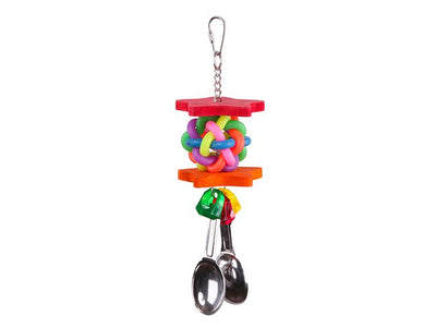 Kazoo Bird Toy With Star Chips & Spoon Medium