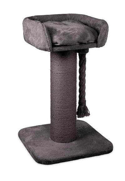 Kazoo Cat Scratch Post High Bed With Rope