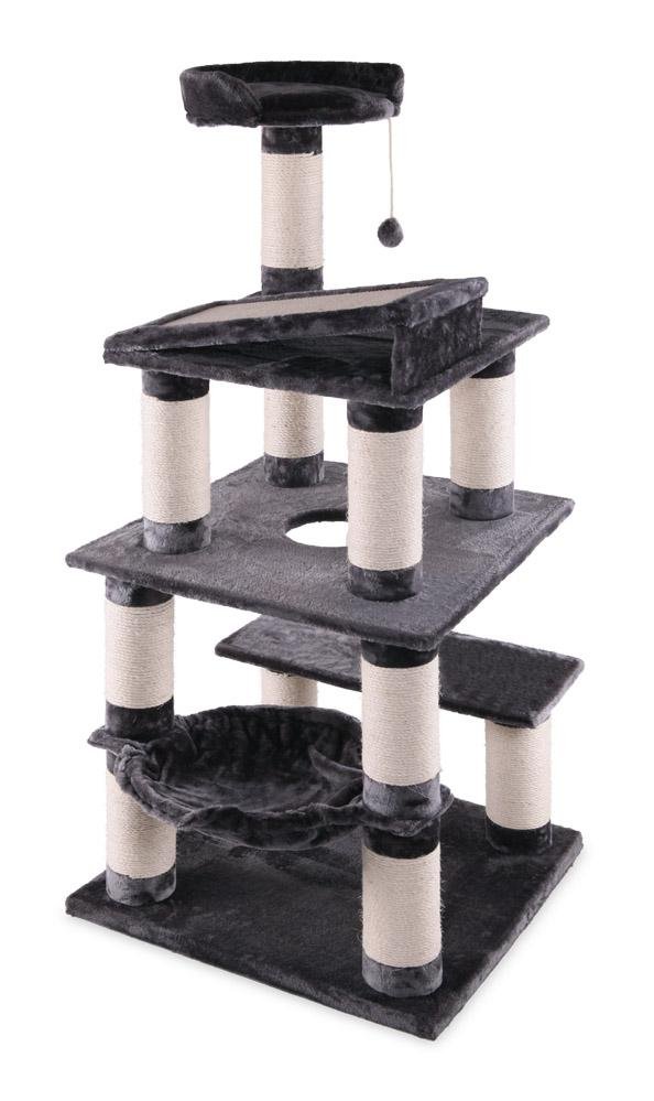 Kazoo Cat Scratch Post Level 5 Playground - Woonona Petfood & Produce