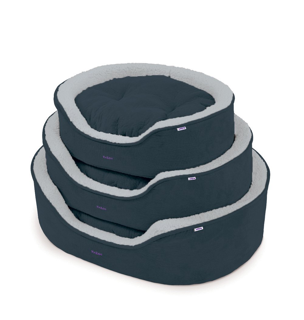 Kazoo Dog Bed Manhattan Grey & White Woonona Petfood & Produce