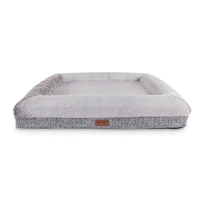Kazoo Dog Bed Wombat Plush Grey