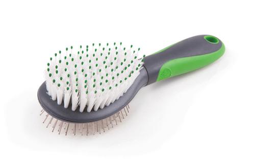 Kazoo Double Sided Combo Dog Brush 1 - Woonona Petfood & Produce