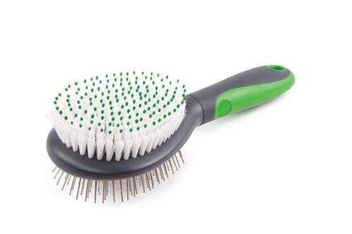 Kazoo Double Sided Combo Dog Brush 1 - Woonona Petfood & Produce