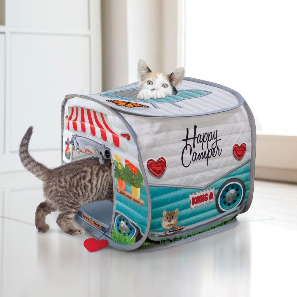 Kong Cat Play Spaces Camper - Woonona Petfood & Produce