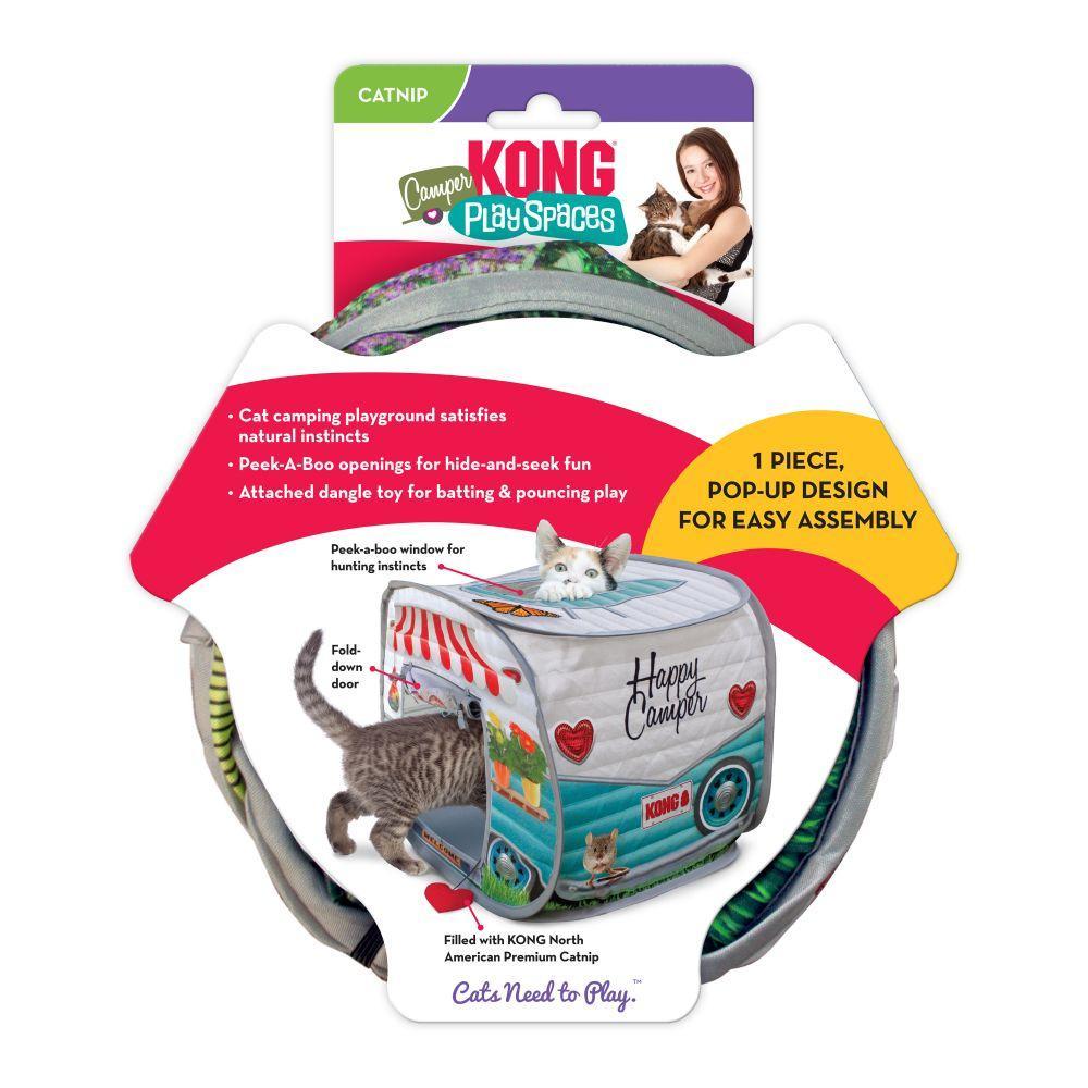 Kong Cat Play Spaces Camper - Woonona Petfood & Produce