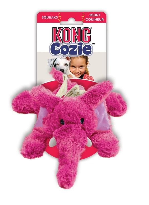 Kong Cozie Elmer Elephant - Woonona Petfood & Produce