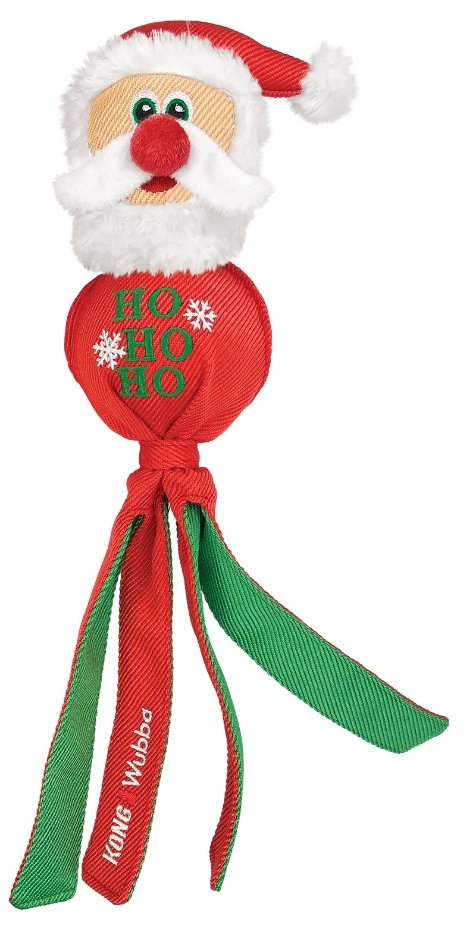 KONG Holiday Wubba Santa Reindeer Large - Woonona Petfood & Produce