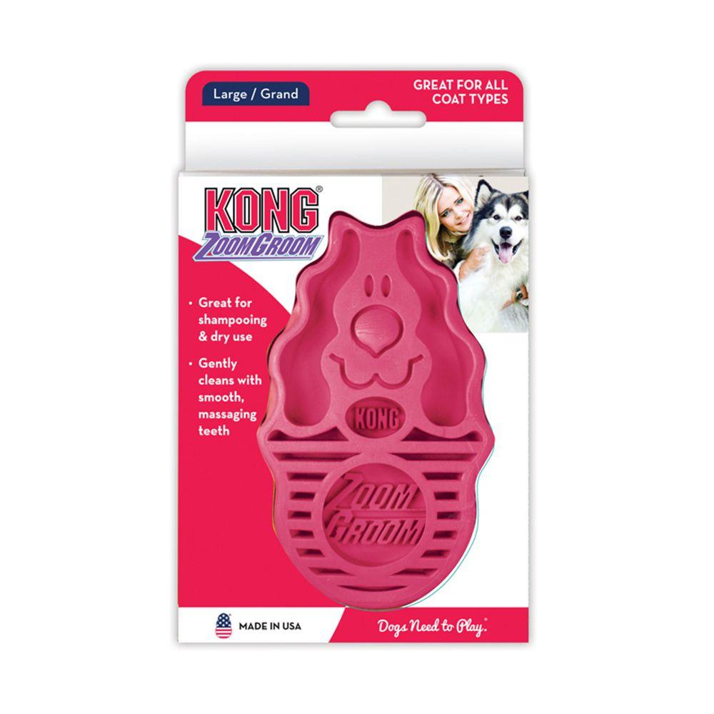 KONG Zoom Groom 1 - Woonona Petfood & Produce