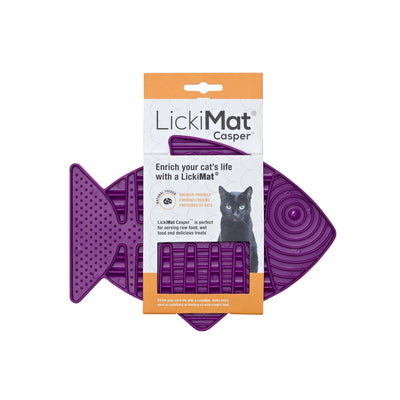 LickiMat Cat Casper Slow Feeder Mat