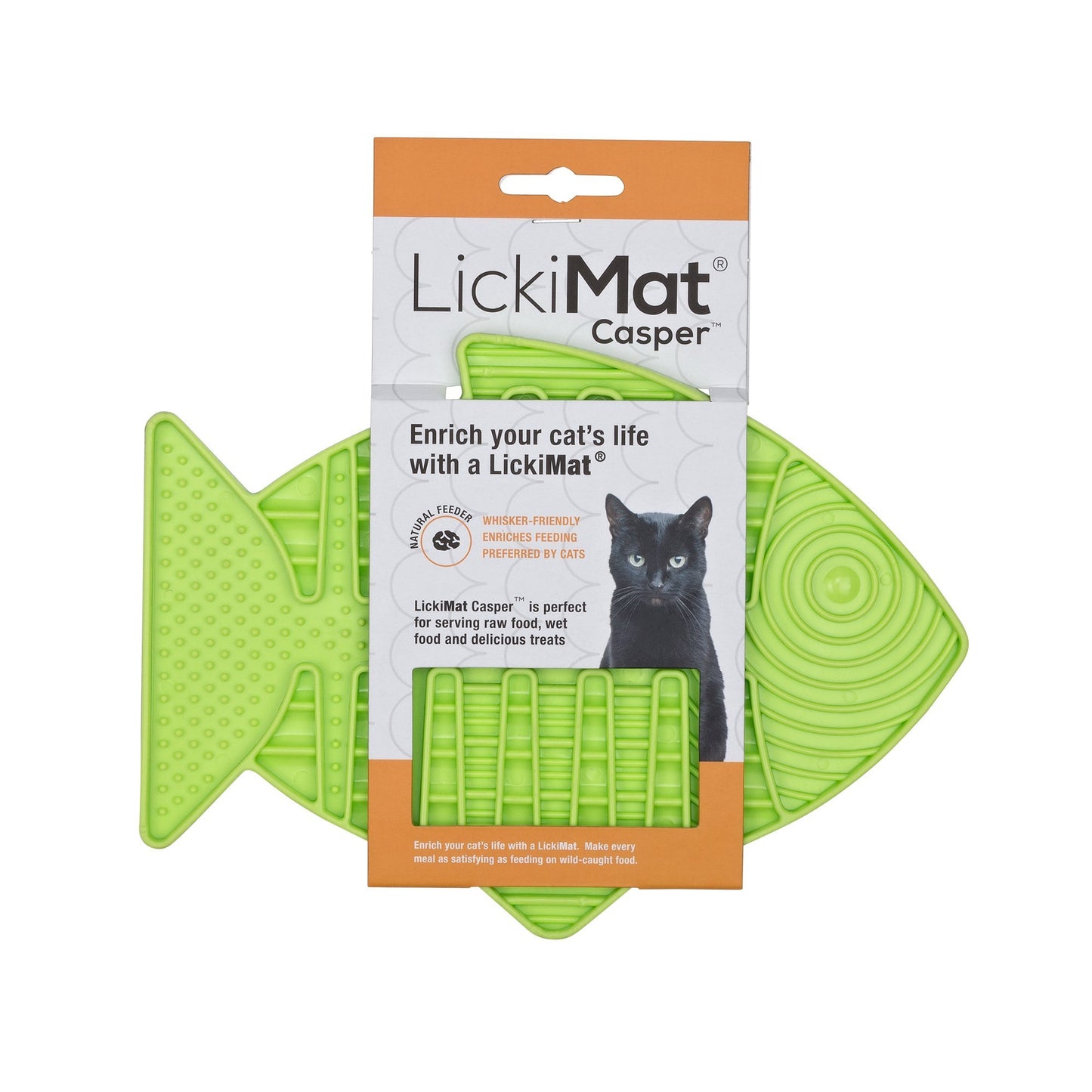 LickiMat Cat Casper Slow Food Bowl - Woonona Petfood & Produce