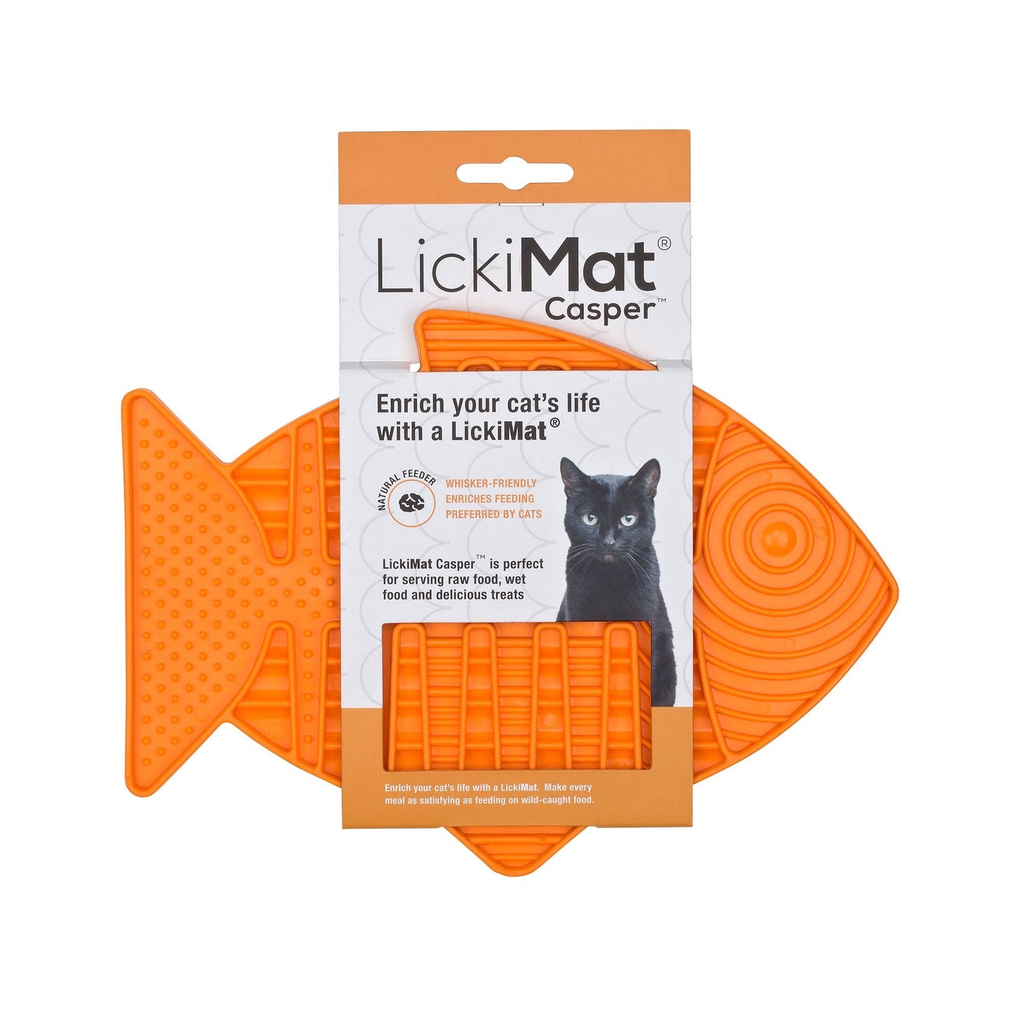 LickiMat Cat Casper Slow Food Bowl - Woonona Petfood & Produce