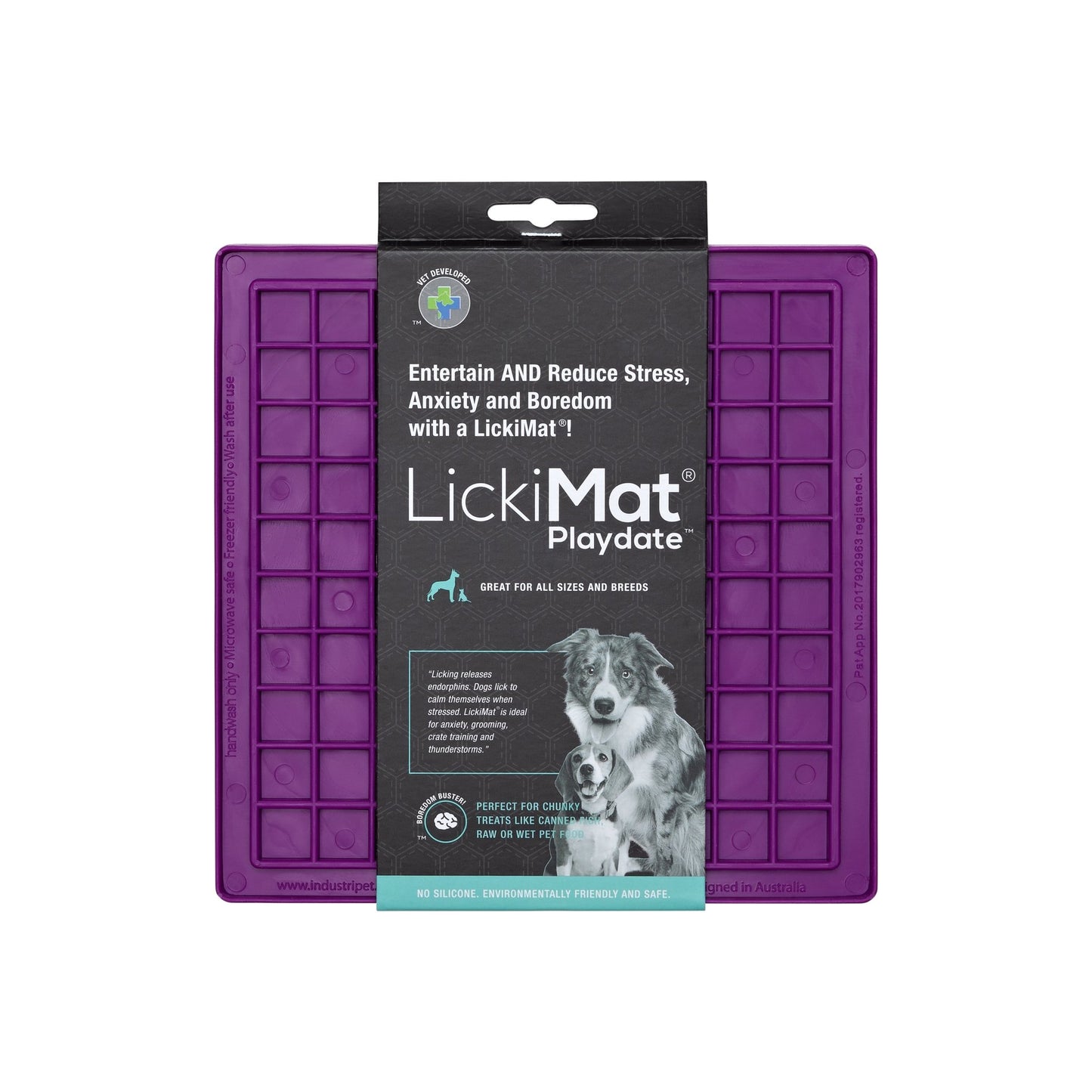 LickiMat Dog Playdate 1 - Woonona Petfood & Produce