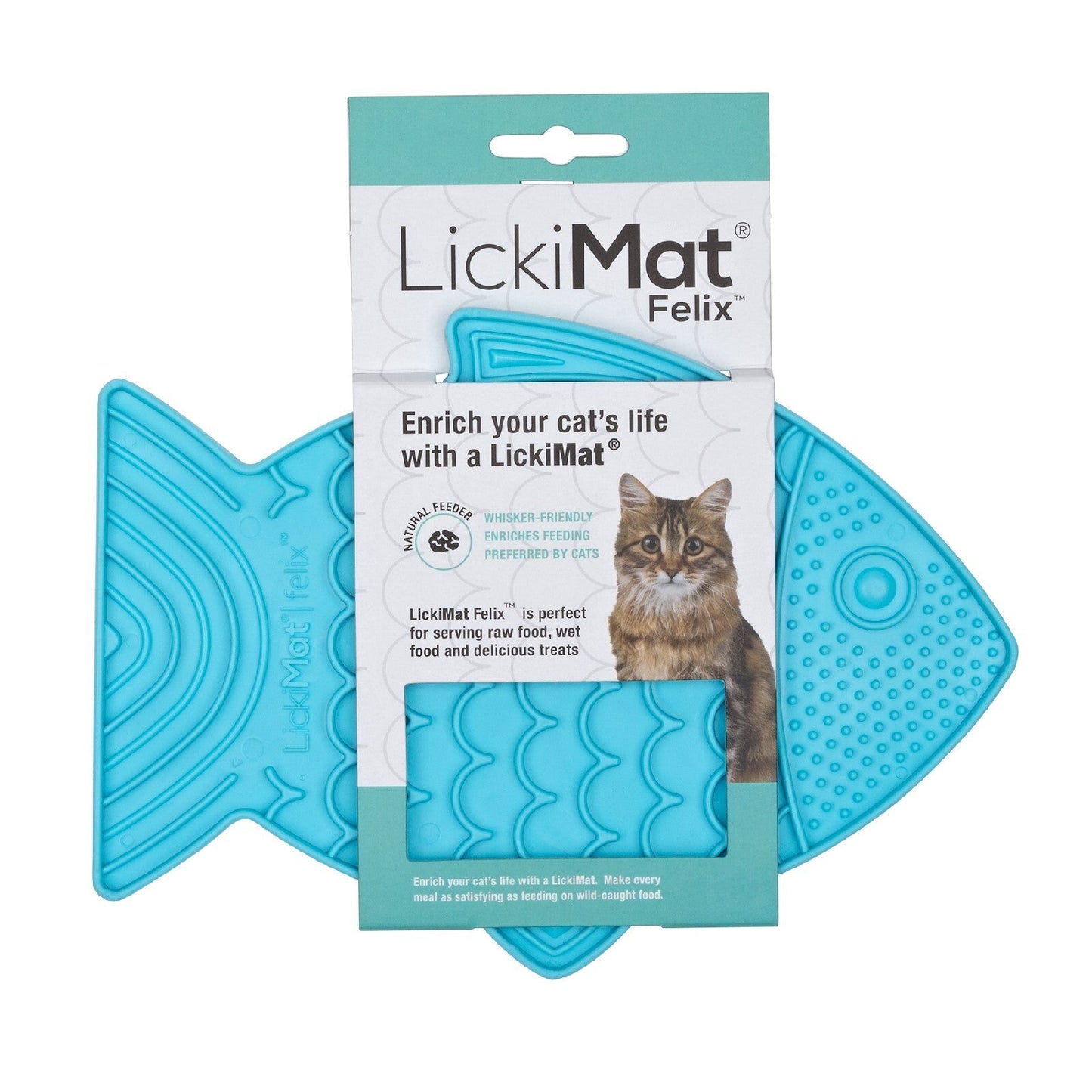 LickiMat Felix Slow Feeder Mat for Cats - Woonona Petfood & Produce