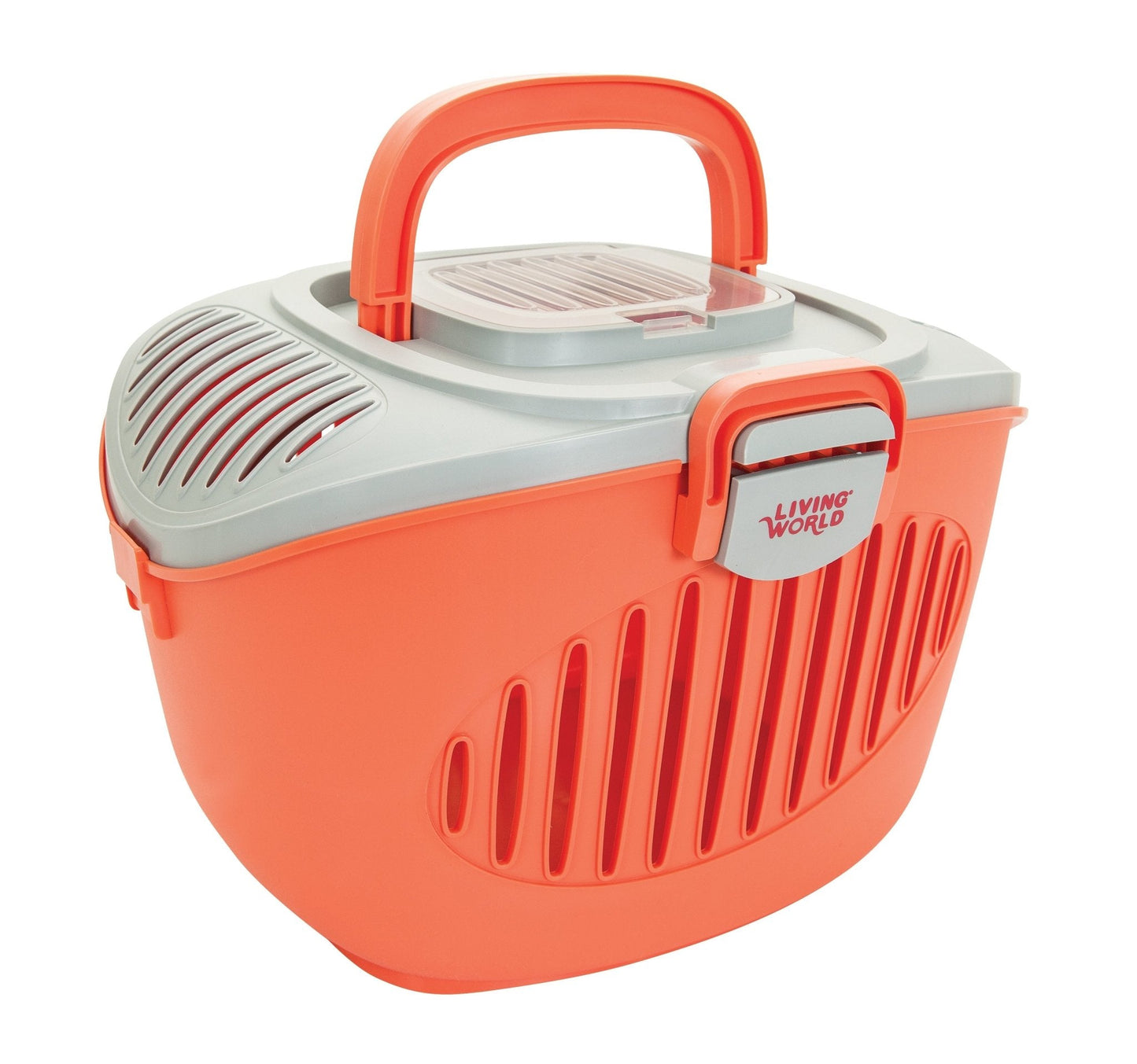 Living World Cat /Small Animal Carrier Paws 2 Go Blue/Grey - Woonona Petfood & Produce