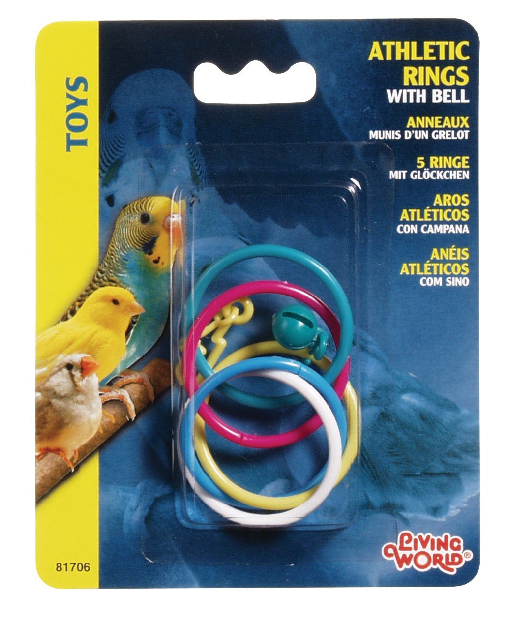 Living World Olympic Rings With Bells - Woonona Petfood & Produce
