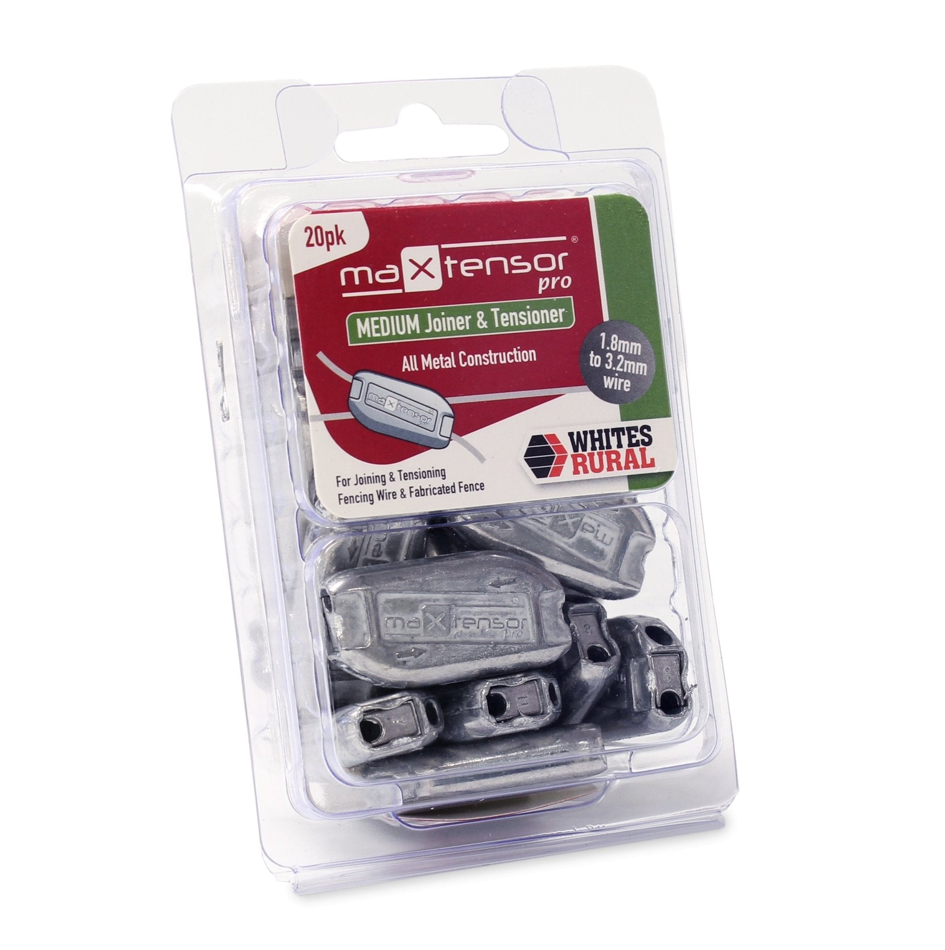 MaxTensor Medium 1.8-3.2mm 20 Pack - Woonona Petfood & Produce