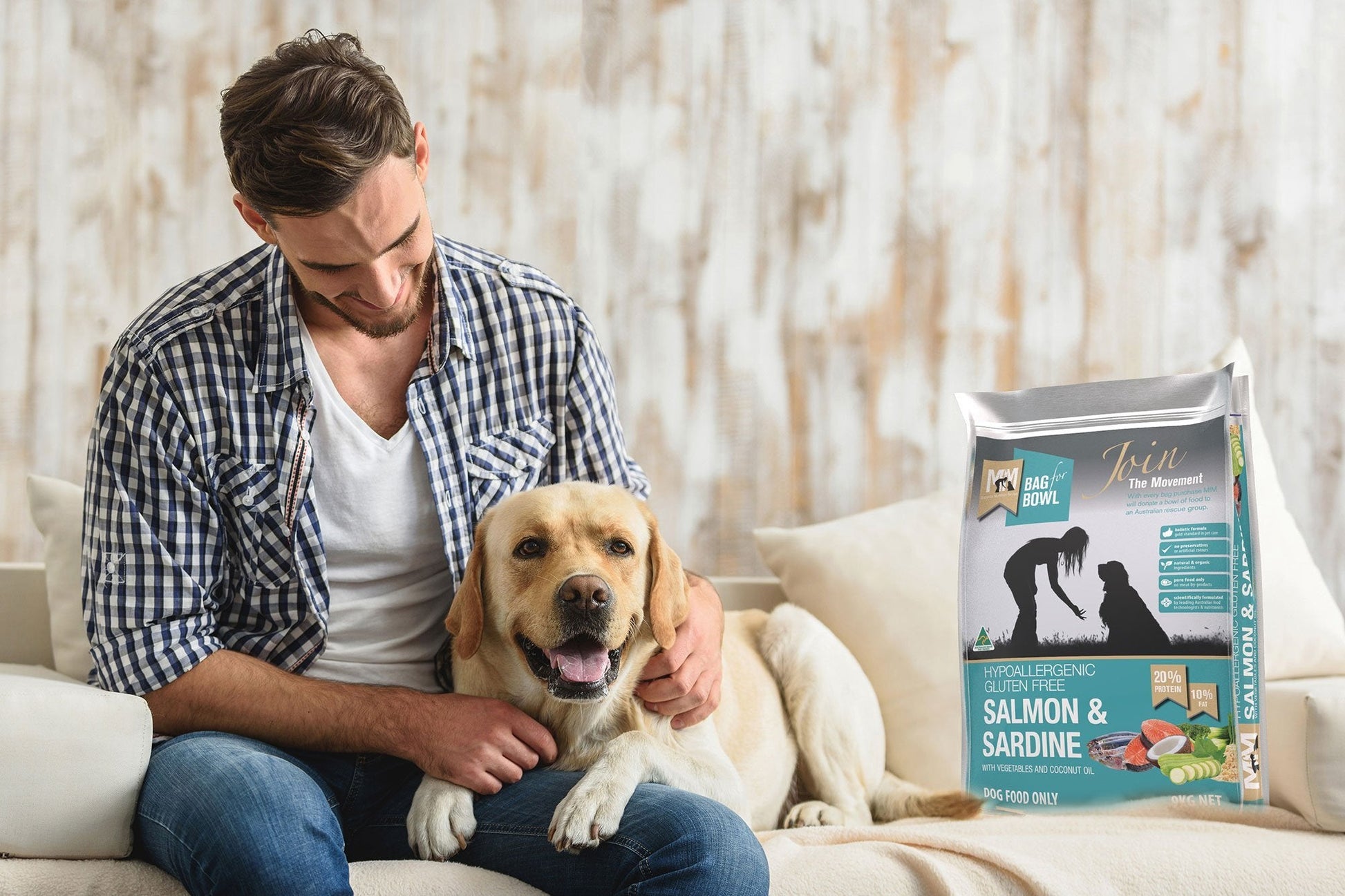 Meals For Mutts Dog Salmon Sardine 2.5kg - Woonona Petfood & Produce