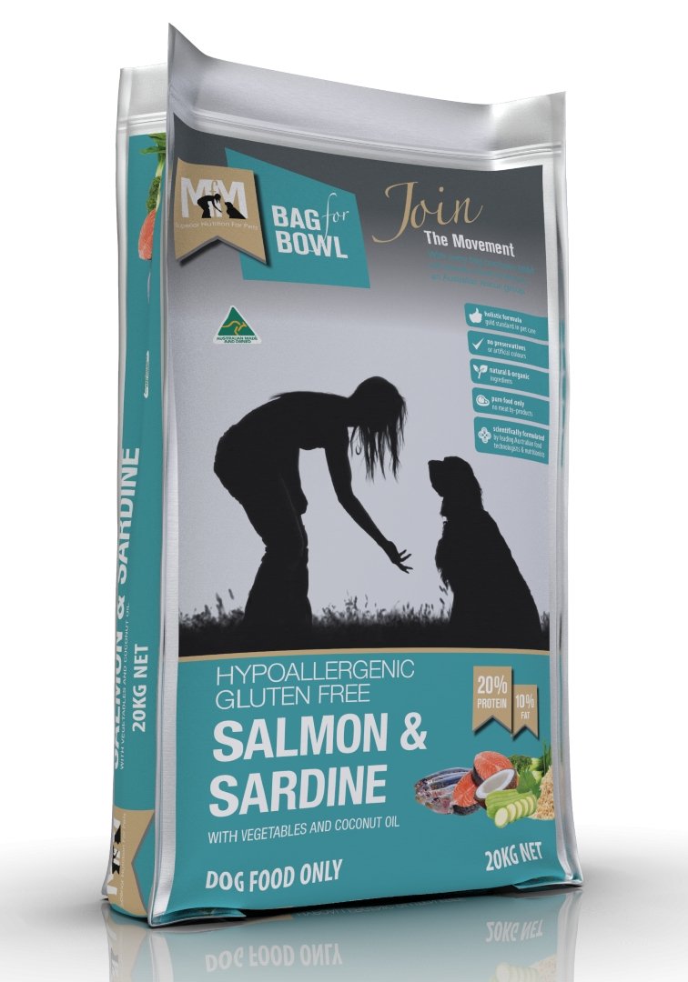 Meals For Mutts Dog Salmon & Sardine - Woonona Petfood & Produce